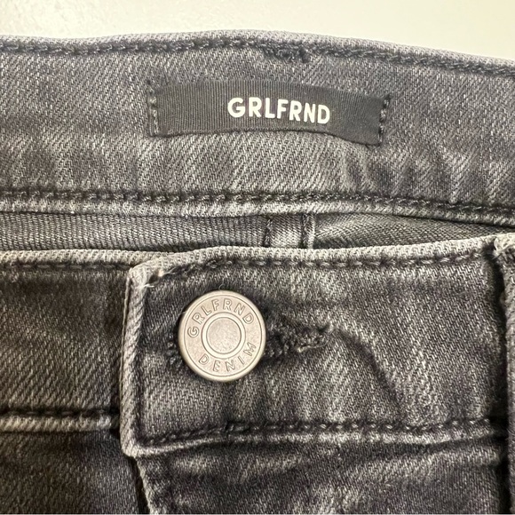 GRLFRND Reed Dark Gray Jeans in Wear Me Out - Picture 7 of 12